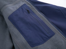 Load image into Gallery viewer, Yomego Men's Hooded Soft Shell Jacket with Seamless Hem,Fleece Lined Warm Coat with Triple Laminated Glue Process, Windproof Water Resistant Jackets for Hiking, Running, Camping, Fitness, Fishing, Mountaineering