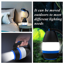 Load image into Gallery viewer, YOMEGO LED Camping Light Tent Lantern with USB Rechargeable, Portable Mini Bedroom Lamp Emergency Flashlight for Camping, Fishing, Walking Shelter Hiking, Great Tools for Campers and Night Lamp for Kids