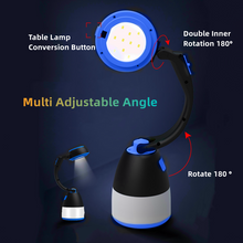 Load image into Gallery viewer, YOMEGO LED Camping Light Tent Lantern with USB Rechargeable, Portable Mini Bedroom Lamp Emergency Flashlight for Camping, Fishing, Walking Shelter Hiking, Great Tools for Campers and Night Lamp for Kids