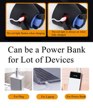 Load image into Gallery viewer, YOMEGO LED Camping Light Tent Lantern with USB Rechargeable, Portable Mini Bedroom Lamp Emergency Flashlight for Camping, Fishing, Walking Shelter Hiking, Great Tools for Campers and Night Lamp for Kids