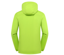 Load image into Gallery viewer, YOMEGO Outdoor Men's Reflective Zipper Fishing Suit Custom Soft Shell Padded Jacket Men Waterproof Jacket Unisex