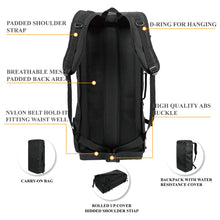 Load image into Gallery viewer, YOMEGO Large Capacity Tactical Backpack Travel Rucksack Bag, Great Outdoor Duffle Bag for Men and Women, 60L