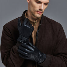 Load image into Gallery viewer, YOMEGO Warm Cold Weather Gloves Genuine Leather Fashion Driving Gloves for Mens