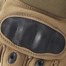 Load image into Gallery viewer, YOMEGO Tactical Combat Gloves with Hard Knuckle Fingerless Touchscreen Gloves for Military Training