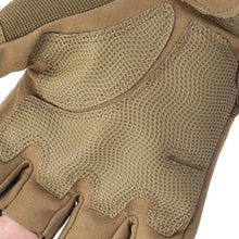 Load image into Gallery viewer, YOMEGO Tactical Combat Gloves with Hard Knuckle Fingerless Touchscreen Gloves for Military Training