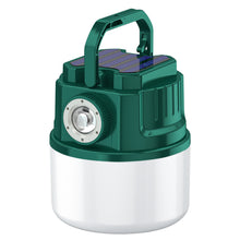 Load image into Gallery viewer, YOMEGO LED Camping Light Tent Lantern with Rechargeable and Solar Power, Portable Mini Bedroom Lamp Emergency Flashlight for Camping, Fishing, Walking Shelter Hiking, Great Tools for Campers and Night Lamp for Kids