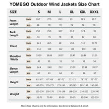 Load image into Gallery viewer, YOMEGO Quick Dry Lightweight Jacket Sun-Protective Waterproof Raincoat for All Weather Daily Outdoor Clothes for Women and Men in Spring,Summer,Autumn
