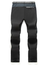 Load image into Gallery viewer, Yomego Men&#39;s Lightweight Quick Dry Hiking Pants,Comfortable and Breathable Long Pants with Zipper Pockets, Water Resistant Jogger Track Pants with Reflective Strips Workout Athletic Pants for Outdoor Activities
