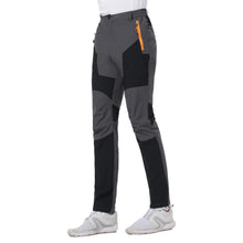 Load image into Gallery viewer, Yomego Men&#39;s Lightweight Outdoor Quick Dry Sports Pants,Elastic Waist Work Hiking Pants,Slim Color Block Long Pants with Zipper Pockets for Mountaineering, Camping,Fishing, Hunting in Spring,Summer,Autumn
