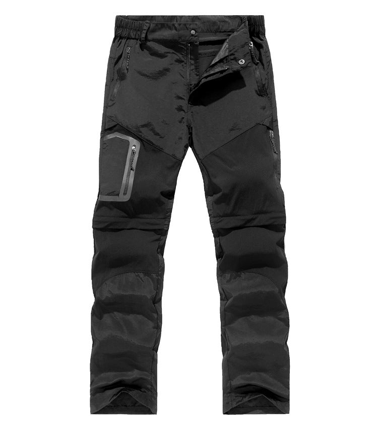 Mens Hiking Pants Convertible Quick Dry Zip Off Palestine