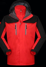 Load image into Gallery viewer, YOMEGOU Winter Coats 3-IN-1 Snow Ski Jacket Water Resistant Windproof Fleece Winter Jacket Parka
