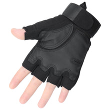 Load image into Gallery viewer, YOMEGO Tactical Combat Gloves with Hard Knuckle Fingerless Touchscreen Gloves for Military Training
