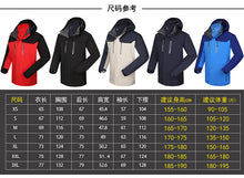 Load image into Gallery viewer, YOMEGOU Winter Coats 3-IN-1 Snow Ski Jacket Water Resistant Windproof Fleece Winter Jacket Parka
