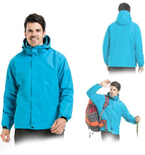 Load image into Gallery viewer, YOMEGO Winter  Rain Jacket Outdoor Raincoat Zippered Waterproof Coat Outwear JACKET
