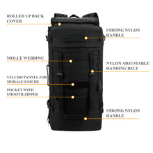 Load image into Gallery viewer, YOMEGO Large Capacity Tactical Backpack Travel Rucksack Bag, Great Outdoor Duffle Bag for Men and Women, 60L

