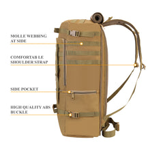 Load image into Gallery viewer, YOMEGO Large Capacity Tactical Backpack Travel Rucksack Bag, Great Outdoor Duffle Bag for Men and Women, 60L
