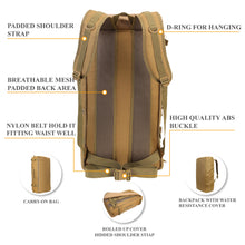Load image into Gallery viewer, YOMEGO Large Capacity Tactical Backpack Travel Rucksack Bag, Great Outdoor Duffle Bag for Men and Women, 60L
