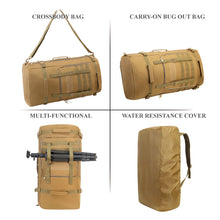 Load image into Gallery viewer, YOMEGO Large Capacity Tactical Backpack Travel Rucksack Bag, Great Outdoor Duffle Bag for Men and Women, 60L
