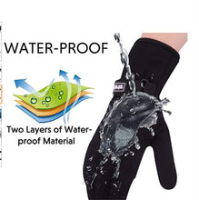 Load image into Gallery viewer, YOMEGO Warm Touchscreen Ski Gloves Water Resistant Winter Snow Gloves with 3M Insulated Cotton for Skiing, Snowboarding, Cold Weather, Good for Men and Women, Black Color
