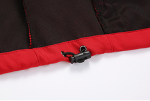 Load image into Gallery viewer, YOMEGO Outdoor Men&#39;s Reflective Zipper Fishing Suit Custom Soft Shell Padded Jacket Men Waterproof Jacket Unisex
