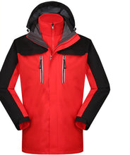 Load image into Gallery viewer, YOMEGOU Winter Coats 3-IN-1 Snow Ski Jacket Water Resistant Windproof Fleece Winter Jacket Parka
