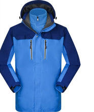 Load image into Gallery viewer, YOMEGOU Winter Coats 3-IN-1 Snow Ski Jacket Water Resistant Windproof Fleece Winter Jacket Parka
