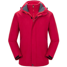 Load image into Gallery viewer, YOMEGO Winter  Rain Jacket Outdoor Raincoat Zippered Waterproof Coat Outwear JACKET
