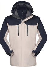 Load image into Gallery viewer, YOMEGOU Winter Coats 3-IN-1 Snow Ski Jacket Water Resistant Windproof Fleece Winter Jacket Parka
